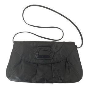 Marciano Black Leather Crossbody Purse. Like New